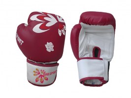 Luva de boxe rosa